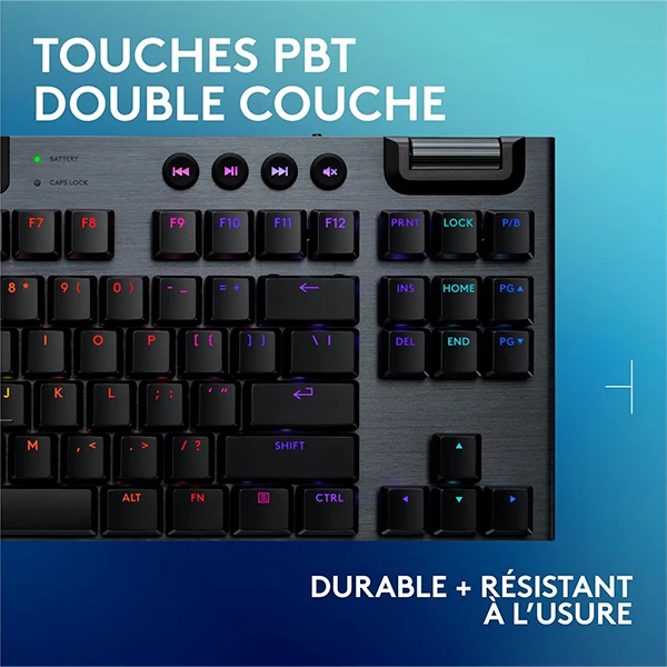 Logitech G G915X TKL Lightspeed Noir (US Qwerty)