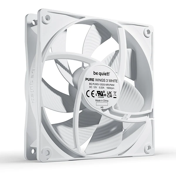 be quiet! Pure Wings 3 120mm PWM (White)