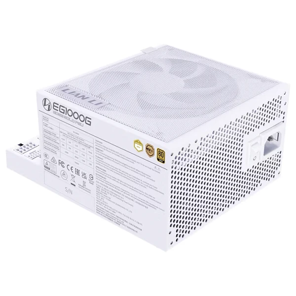 Lian Li Edge 1000 80PLUS GOLD 1000W (White) - With Hub