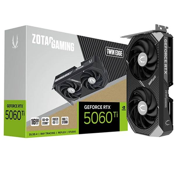 ZOTAC GAMING GeForce RTX 5060 Ti 16GB Twin Edge