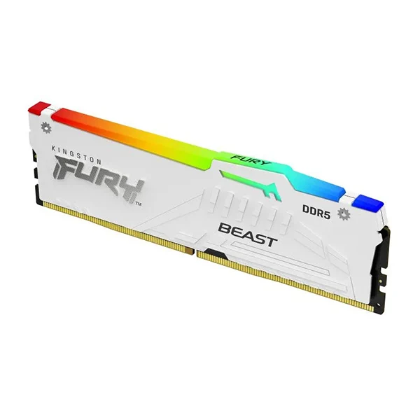Kingston FURY Beast RGB 64 Go (2 x 32 Go) DDR5 6000 MHz CL30 Blanc