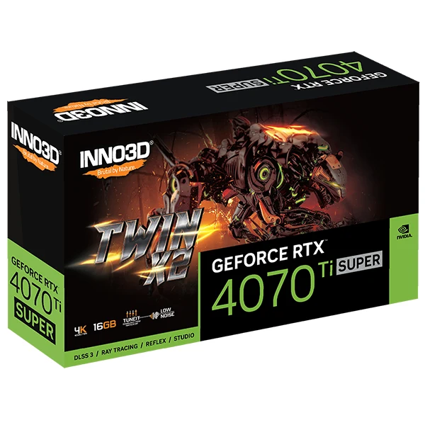 INNO3D GeForce RTX 4070 TI SUPER TWIN X2 16GB