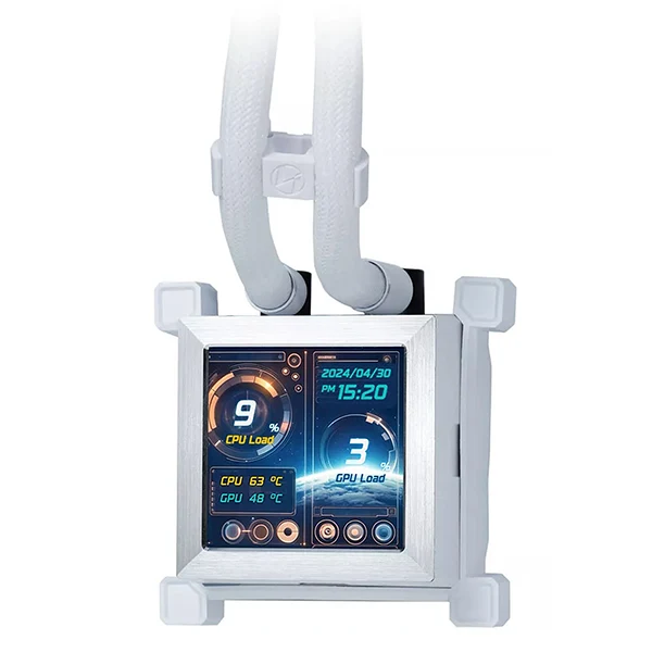Lian Li Hydroshift LCD 360R Blanc