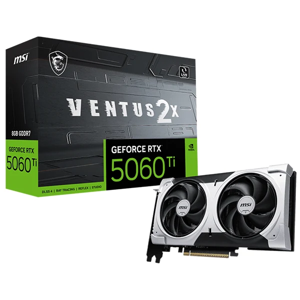 MSI GeForce RTX 5060 Ti 8G VENTUS 2X PLUS