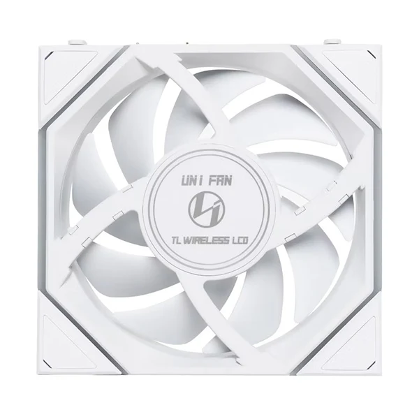 Lian Li Uni Fan TL-LCD 120 Wireless Reverse Blanc