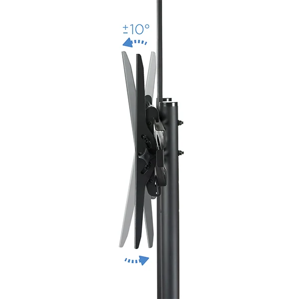 Tooq FS1470M-B Support TV à Roulettes 37-70"