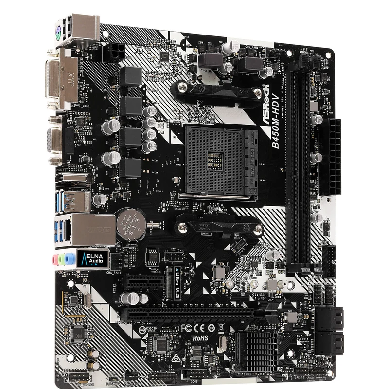 ASROCK AM4 B450M-HDV R4.0