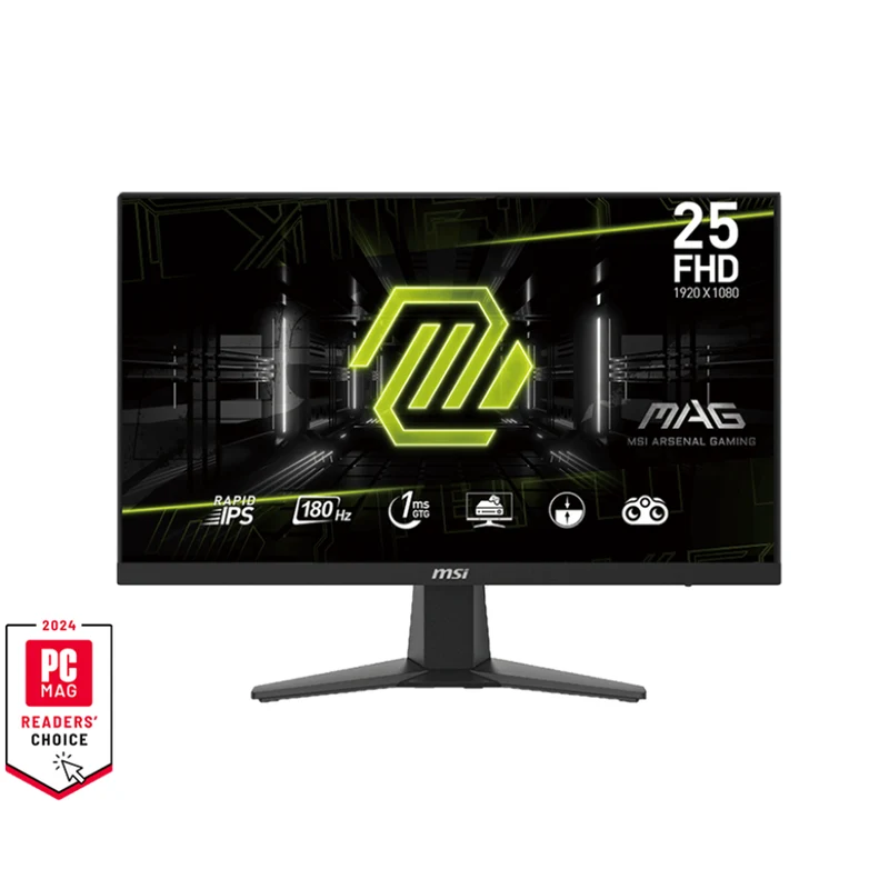 MSI MAG 256F 24.5" Rapid IPS 180Hz