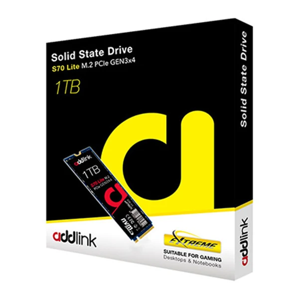 Addlink S70 Lite 1TB SSD M.2 PCle GEN3X4