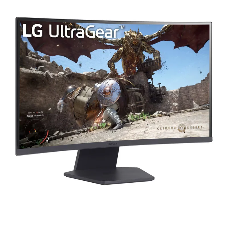 LG ULTRAGEAR 27″ 27GS60QC-B 180Hz 2K 1ms
