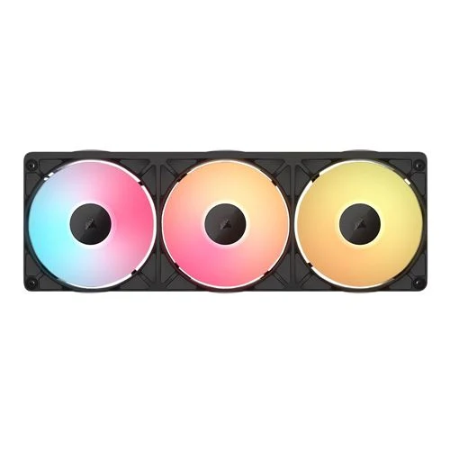 Ventilador Corsair iCUE LINK RX360 II RGB 120mm Negro (Pack de 3)
