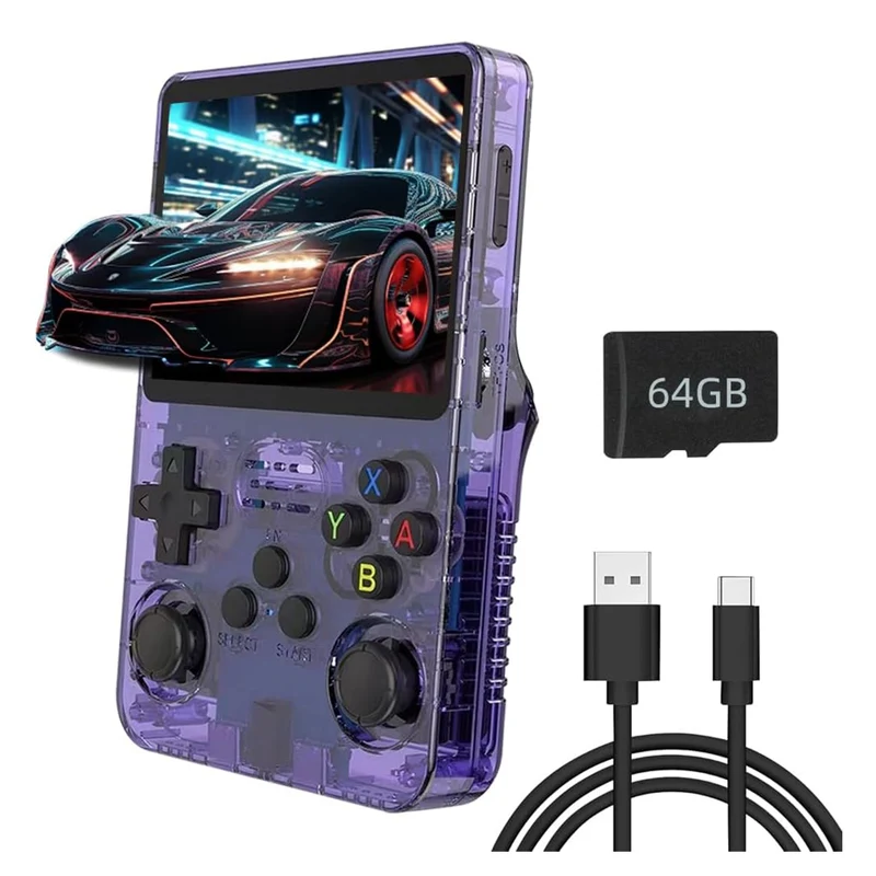 Mini Console de Jeux Rétro R36S
