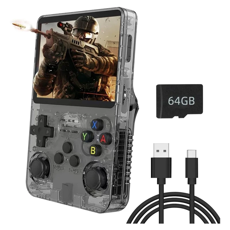 Mini Console de Jeux Rétro R36S