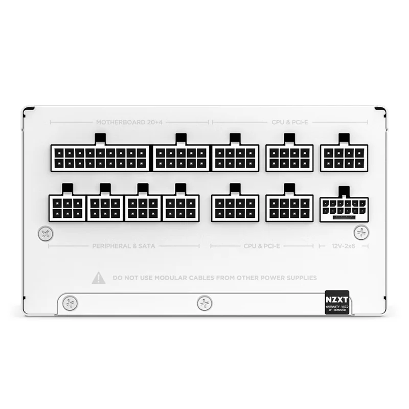 NZXT C850 Gold ATX 3.1 80PLUS GOLD 850W (White)