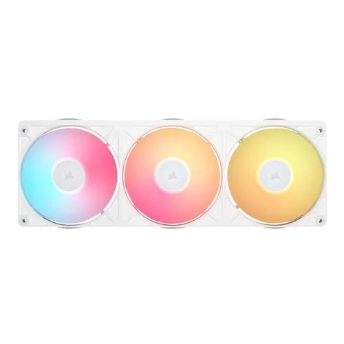 Ventilador Corsair iCUE LINK RX360 II RGB 120mm Blanco (Pack de 3)