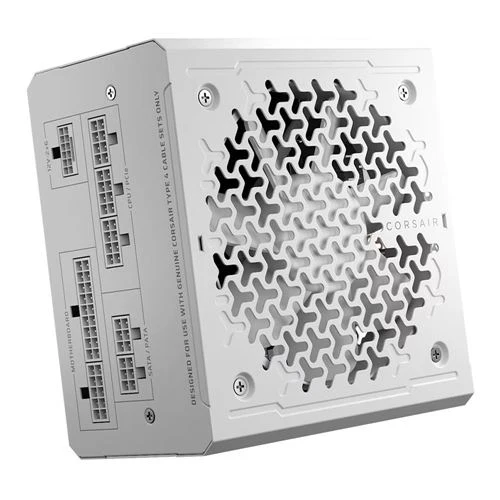 Fuente de Poder Corsair RM850e - 850W - Cybenetics Platinum - Full Modular - ATX (Blanca)
