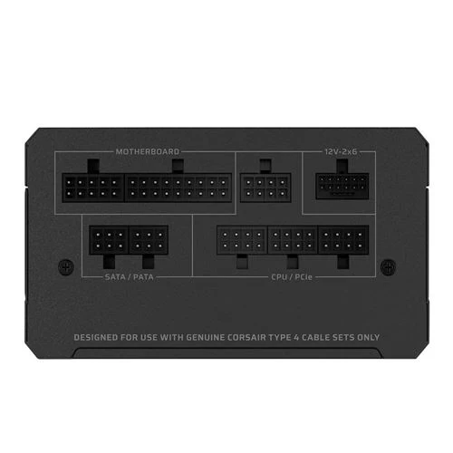 Fuente de Poder Corsair RM1000e - 1000W - Cybenetics Platinum - Full Modular - ATX (Negra)