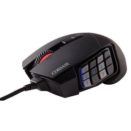 Mouse Corsair SCIMITAR RGB ELITE Gaming Negro