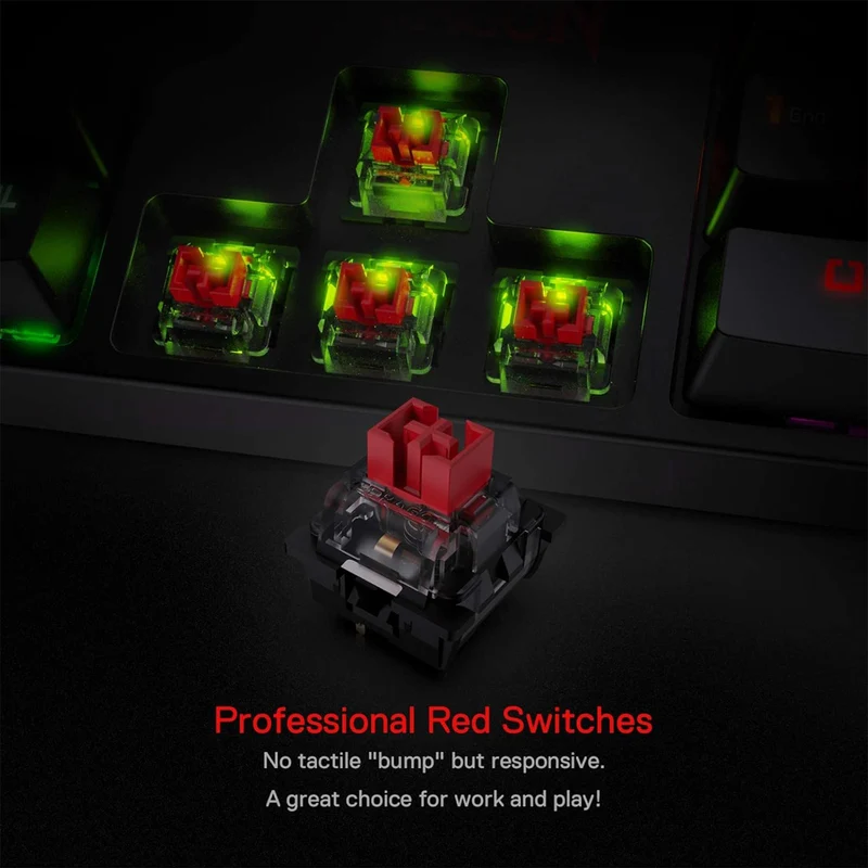Redragon K582 SURARA RGB (Red Switches)