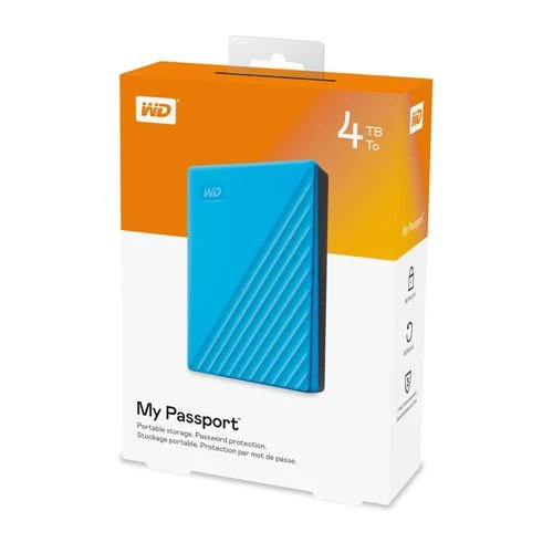 Disco Duro Externo WD My Passport 4TB USB 3.2