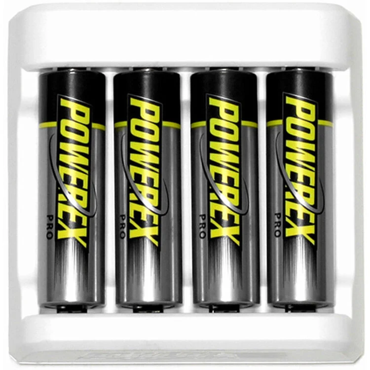 Cargador Powerex MH-C401U USB Smart con 4 Powerex Pro NMH