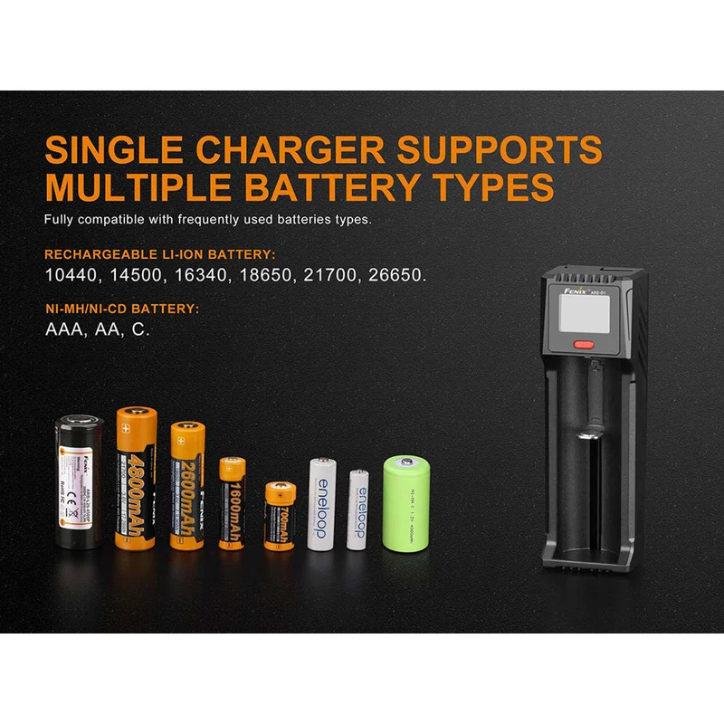 Cargador Fenix Flashlight ARE-D1