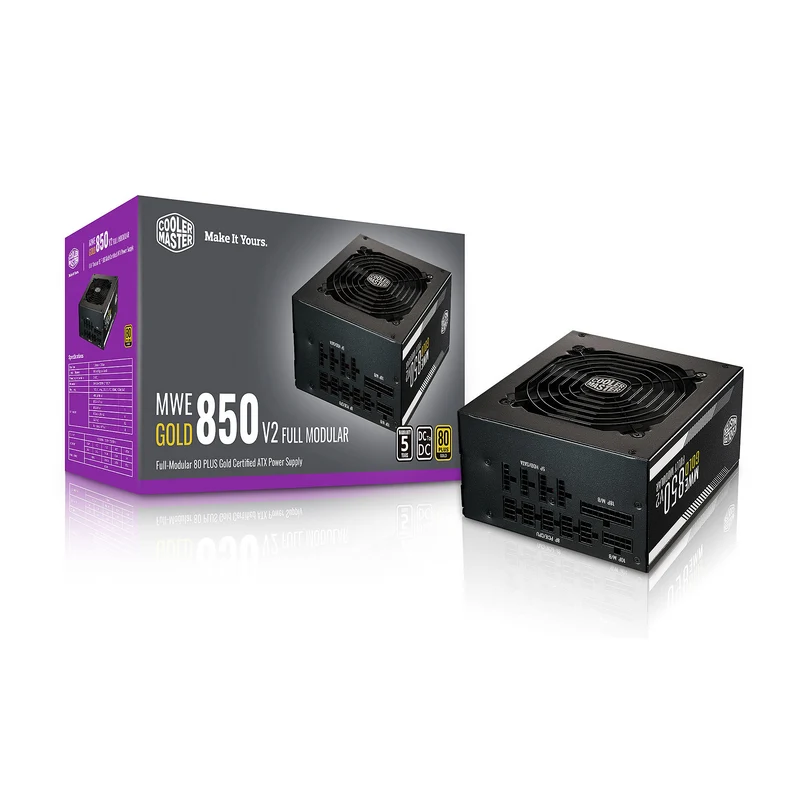 Cooler Master MWE Gold 850 Full Modular V2 ATX 3.0 80PLUS GOLD 850W