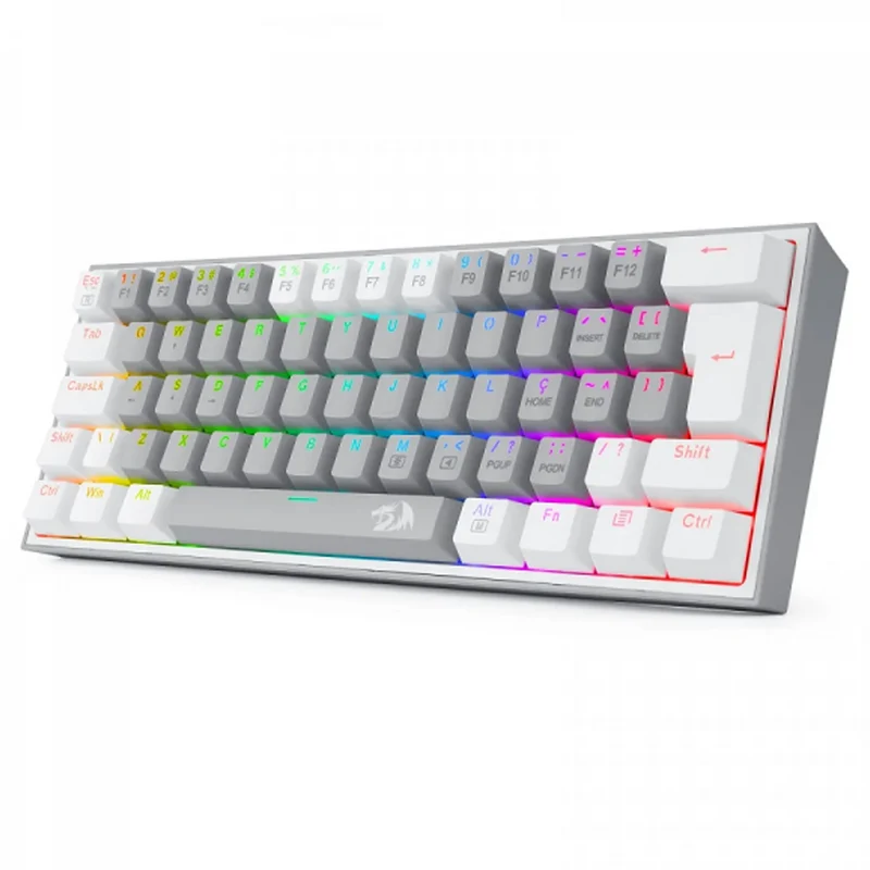 Redragon K617 Fizz 60% RGB Red Switches (Gray/White)