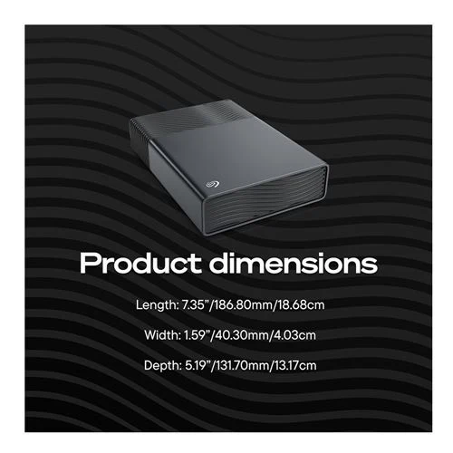 Disco Duro Externo Seagate One Touch 8TB USB-C