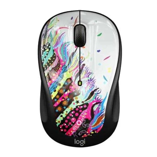 Mouse Logitech M325S Inalámbrico Negro