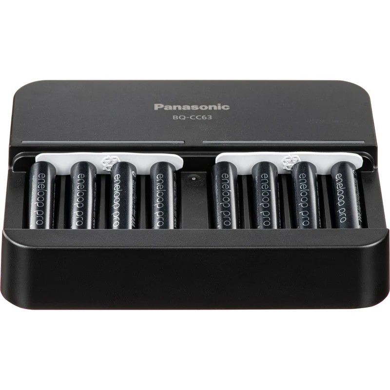 Cargador Panasonic eneloop pro recargables Ni-MH con (8 AAA )