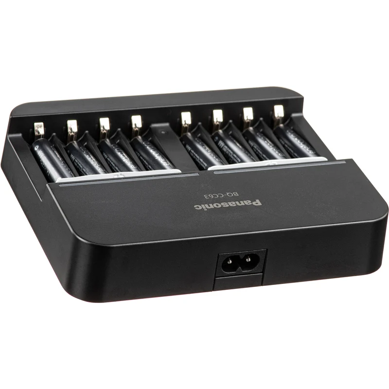 Cargador Panasonic eneloop pro recargables Ni-MH con (8 AAA )