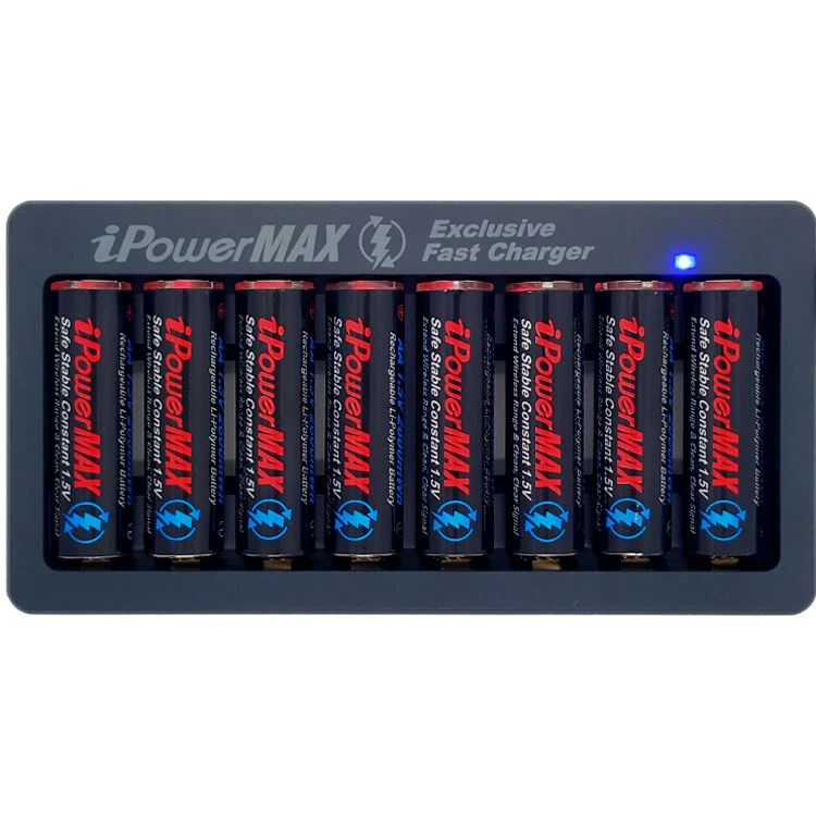 Cargador iPower iPowerMAX AACU8 8- LiPo para AA3610