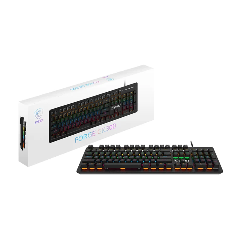 MSI Forge GK300 Blue Switches