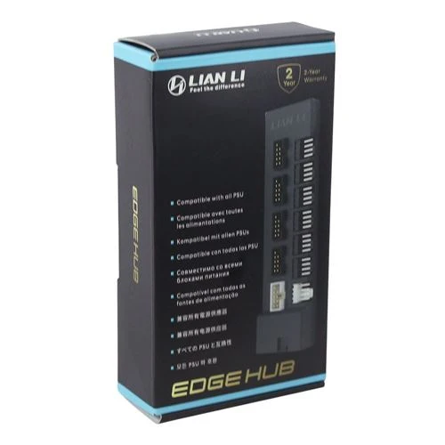 Hub Lian Li Edge USB y Ventiladores PWM Negro