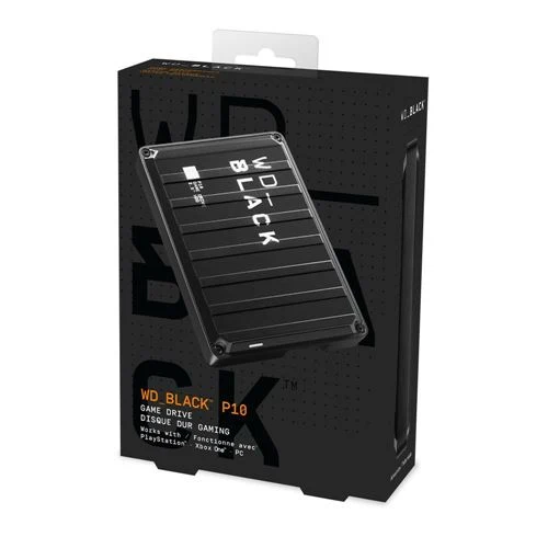 Disco Duro Externo WD_BLACK P10 Game Drive 6TB USB 3.2