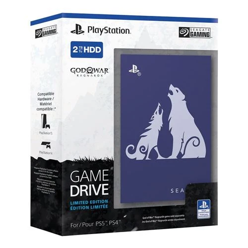 Disco Duro Externo Seagate Game Drive PS5 2TB USB 3.2