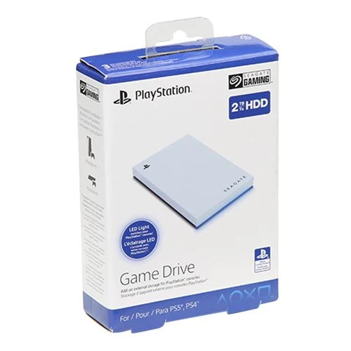 Disco Duro Externo Seagate Game Drive PS5 2TB USB 3.2