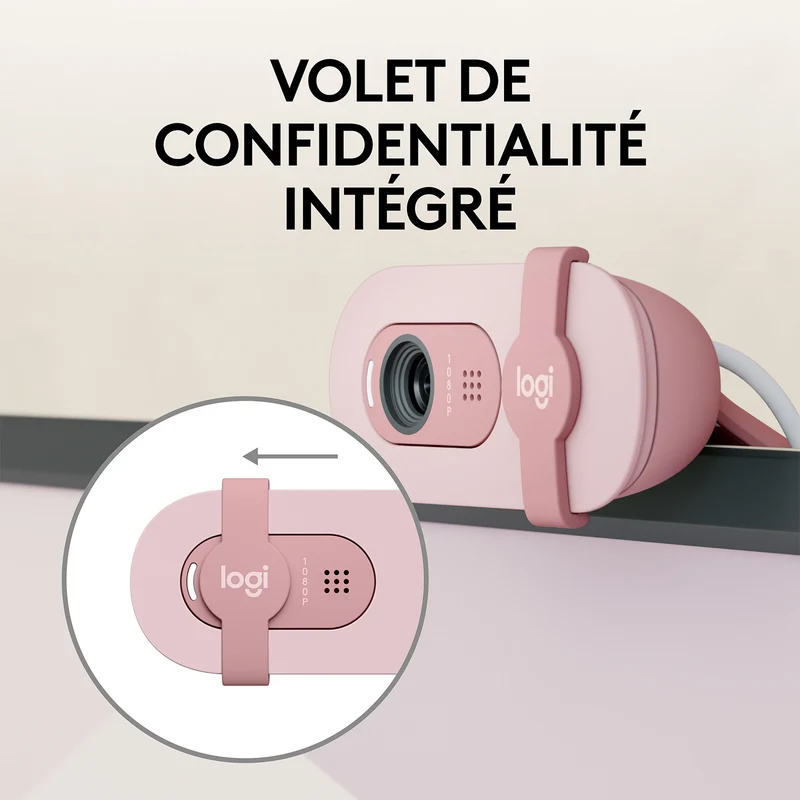 Logitech BRIO 100 (Rose)