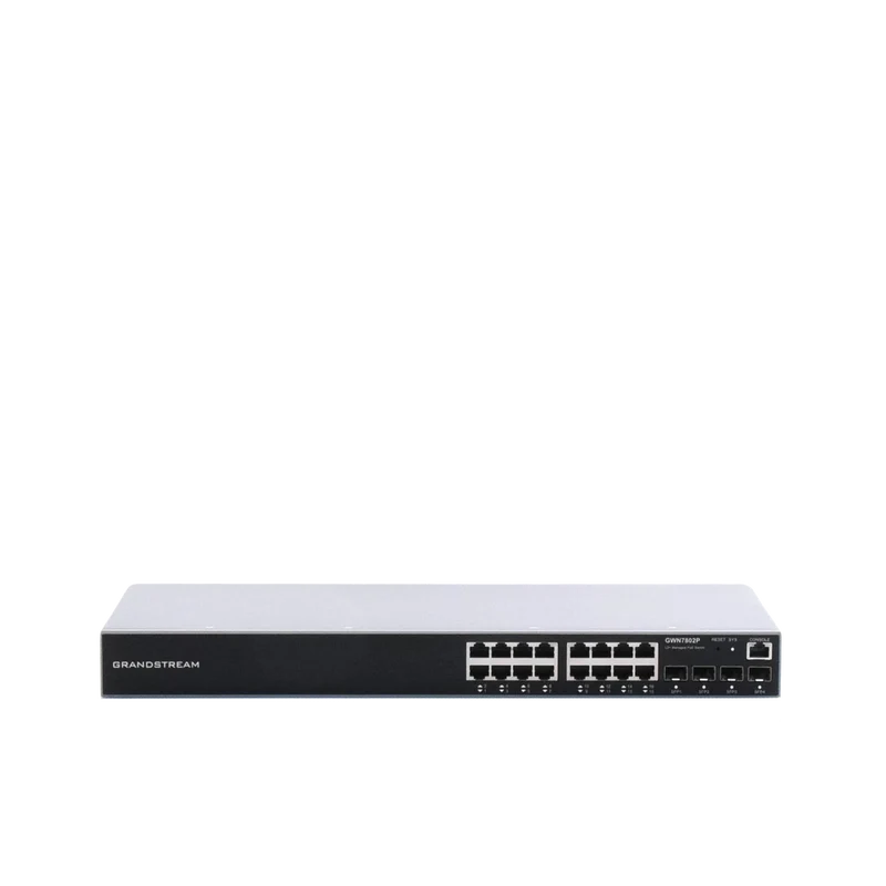 Switch Grandstream GWN7802P 16 Puertos PoE+ Gigabit