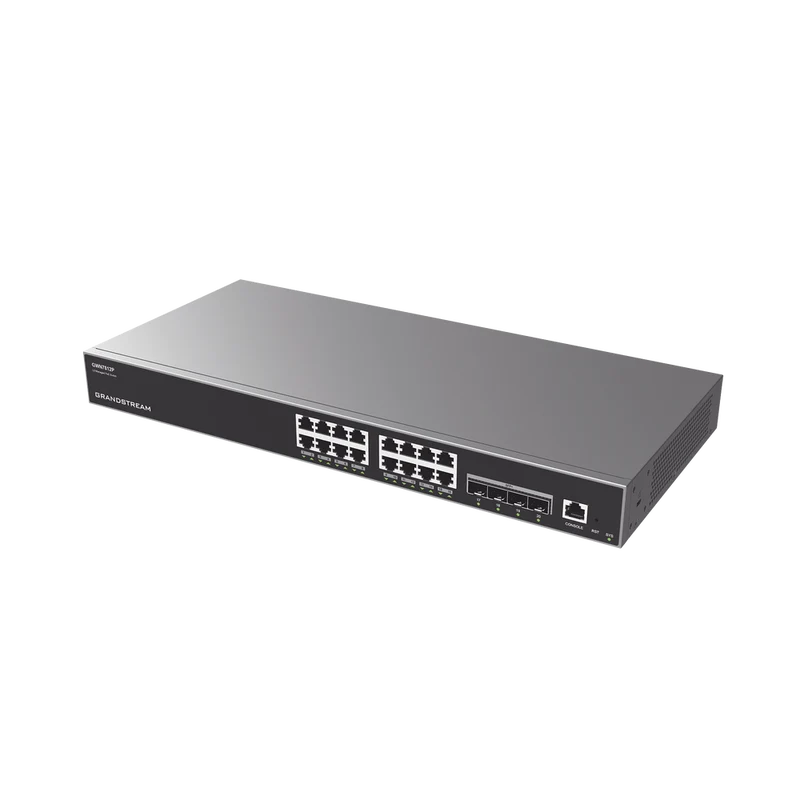 Switch Grandstream GWN7812P 16 Puertos PoE+ Gigabit