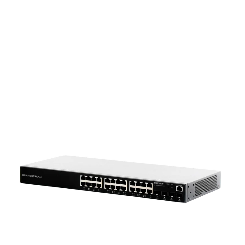Switch Grandstream GWN7803P 24 Puertos PoE+ Gigabit