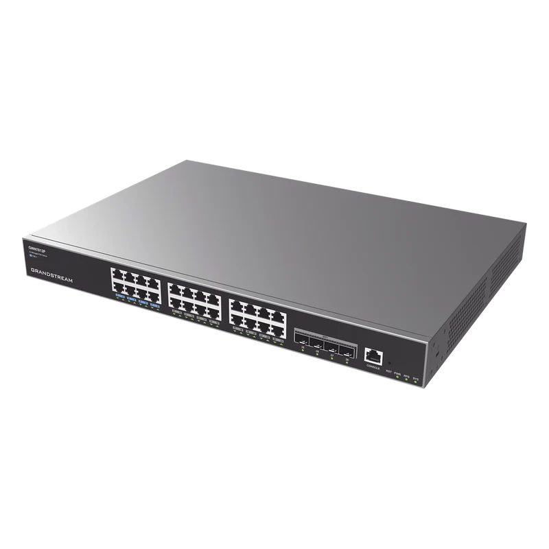 Switch Grandstream GWN7813P 24 Puertos PoE+ Gigabit