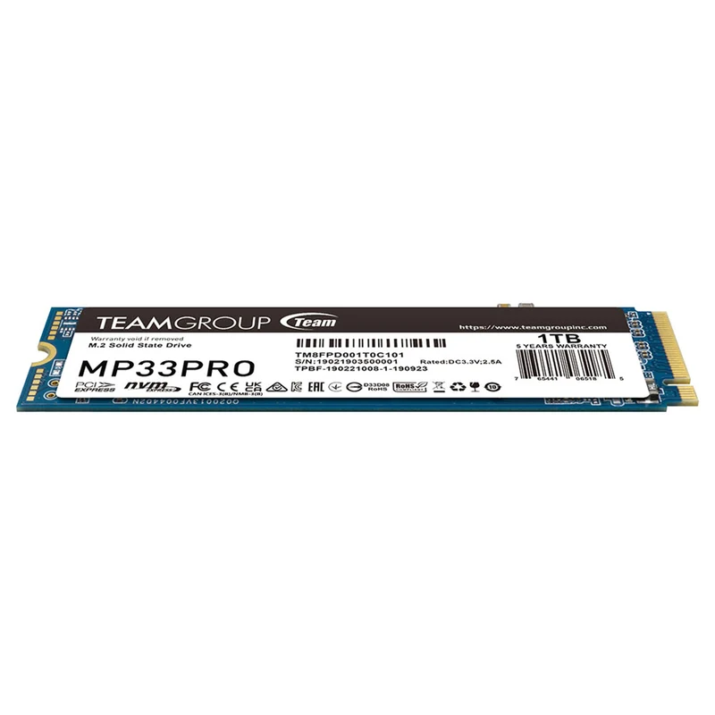 TeamGroup MP33 PRO M.2 PCIe NVMe 1TB