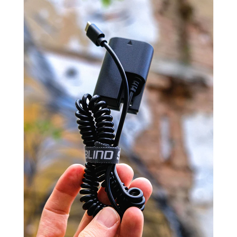 Adaptador de Corriente Blind Spot Gear USB-C to Canon LP-E6 Adapter