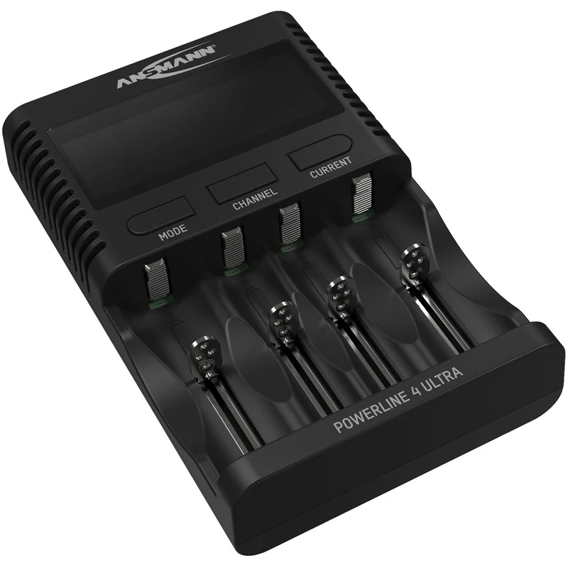 Cargador Ansmann Powerline 4 Ultra para NiMH & Lithium Cells