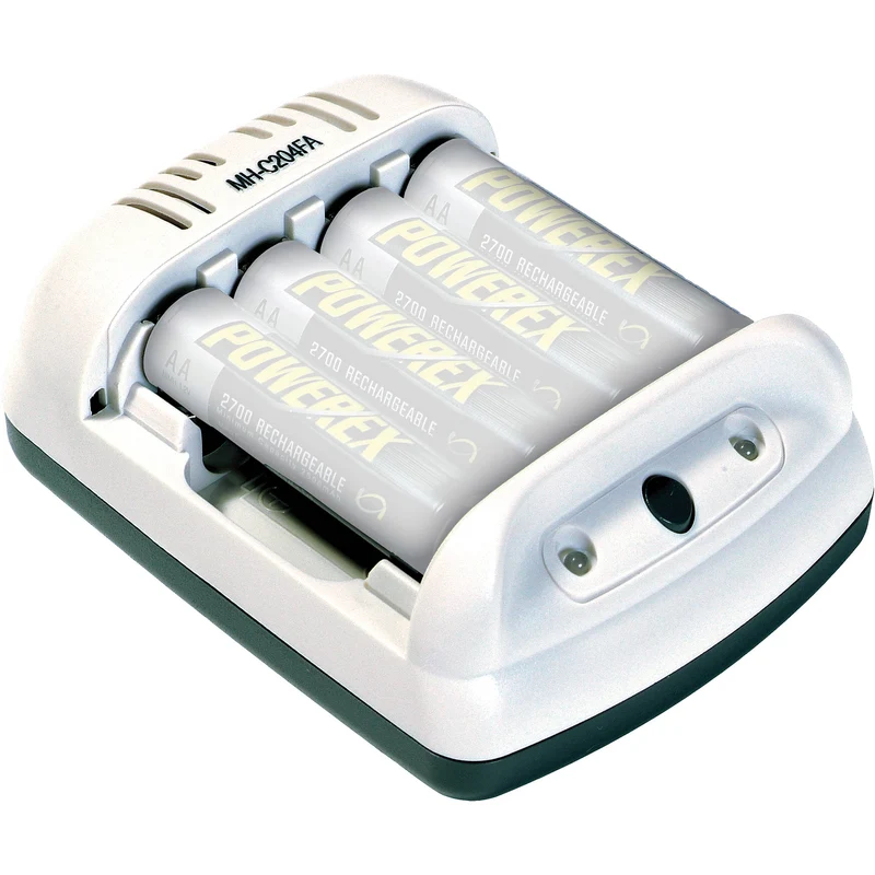 Cargador Powerex MH-C204FA AA / AAA NiMH o NiCD