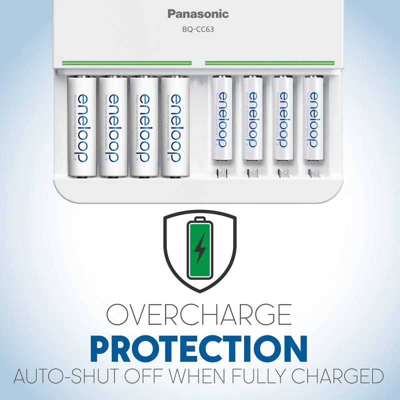 Cargador Panasonic eneloop Quick & Combo Pack