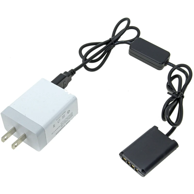 Adaptador de Corriente GyroVu USB to Sony NP-BX1 Dummy Adapter Cable con 3.1A USB Power Supply (40")