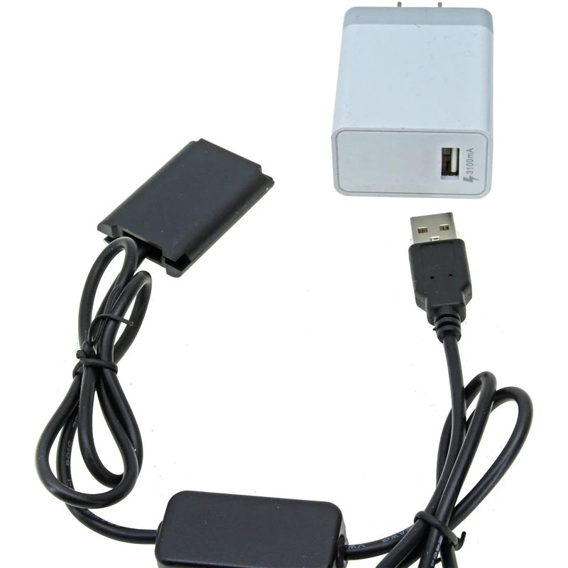 Adaptador de Corriente GyroVu USB to Sony NP-BX1 Dummy Adapter Cable con 3.1A USB Power Supply (40")